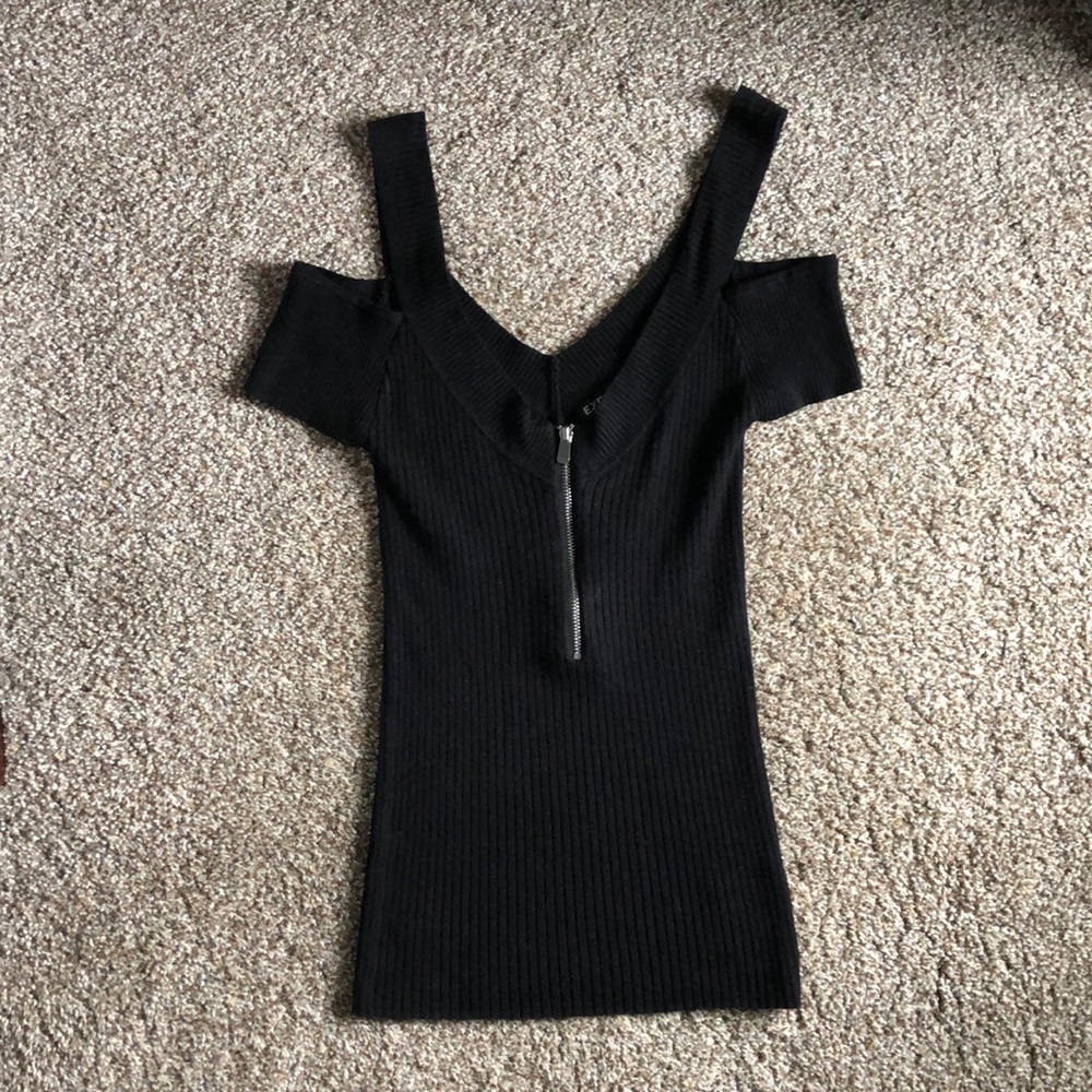 Express Cold Shoulder Top
